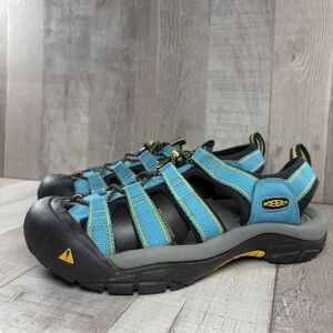 Keen Newport H2 Womens 7.5 Water Sandals Hiking Trail Closed Toe Waterproof Blue